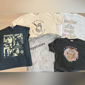 Taylor Swift Shirt lot L-XXL